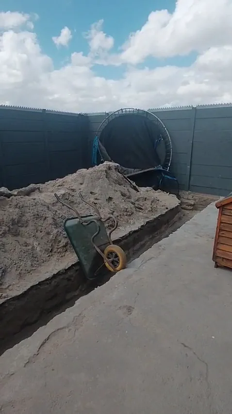 Rubble removal job in the Vaal Triangle — recent project 12