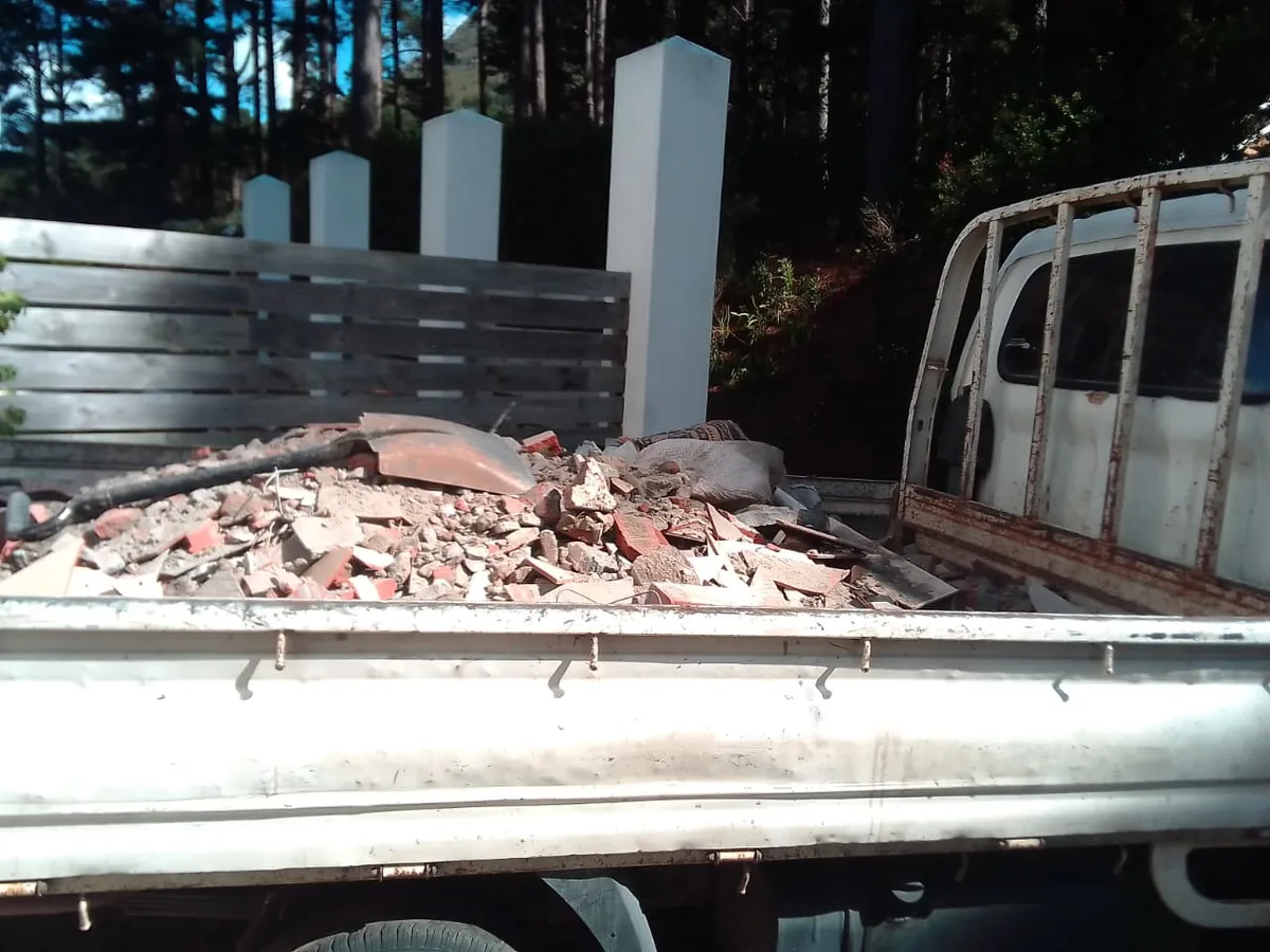 Rubble removal job in the Vaal Triangle — recent project 18